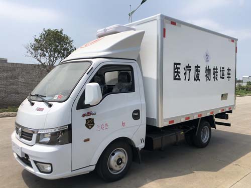 東風途逸國六小型醫(yī)療廢物轉運車