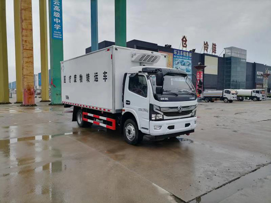 東風多利卡國六醫(yī)療廢物轉運車（黃牌）